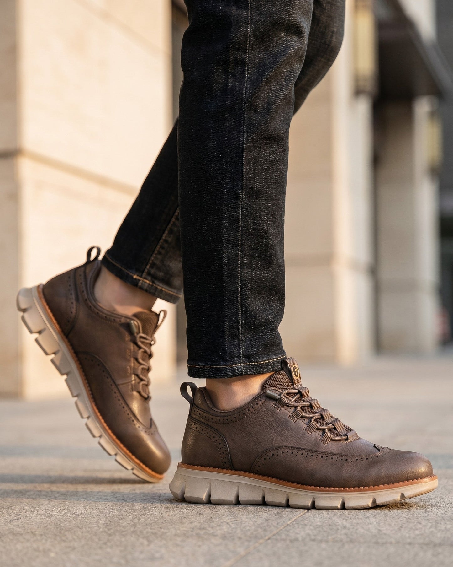 Pablo Leather Wingtip Sneaker