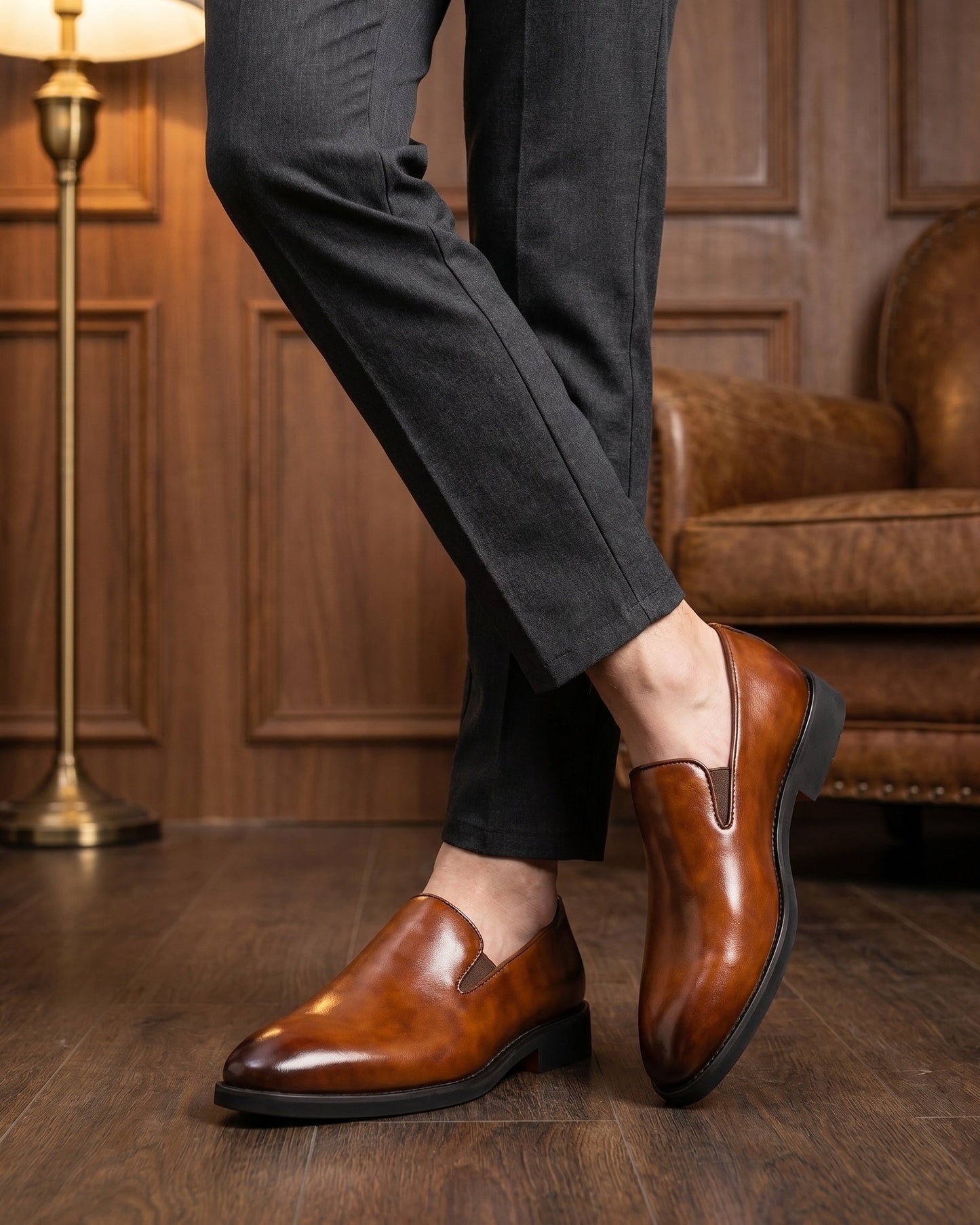 Giuseppe Leather Slip-On Loafer