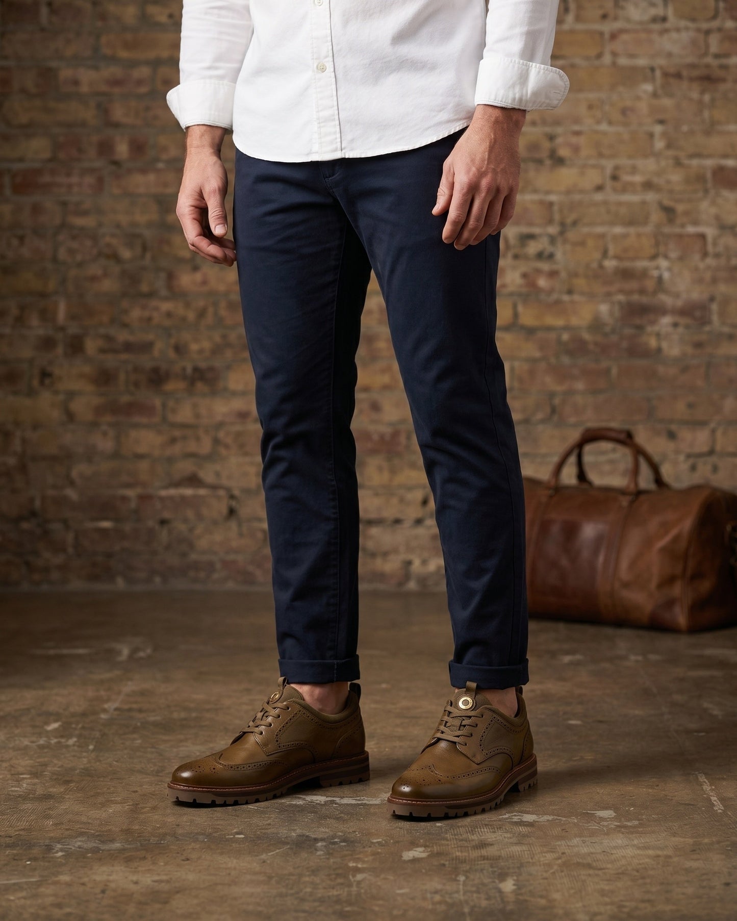 Pablo Leather Wingtip Sneaker