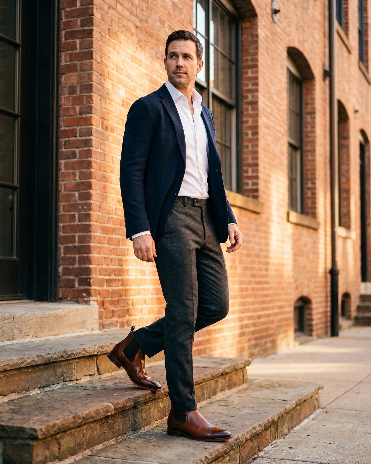Hector Leather Chelsea Boot