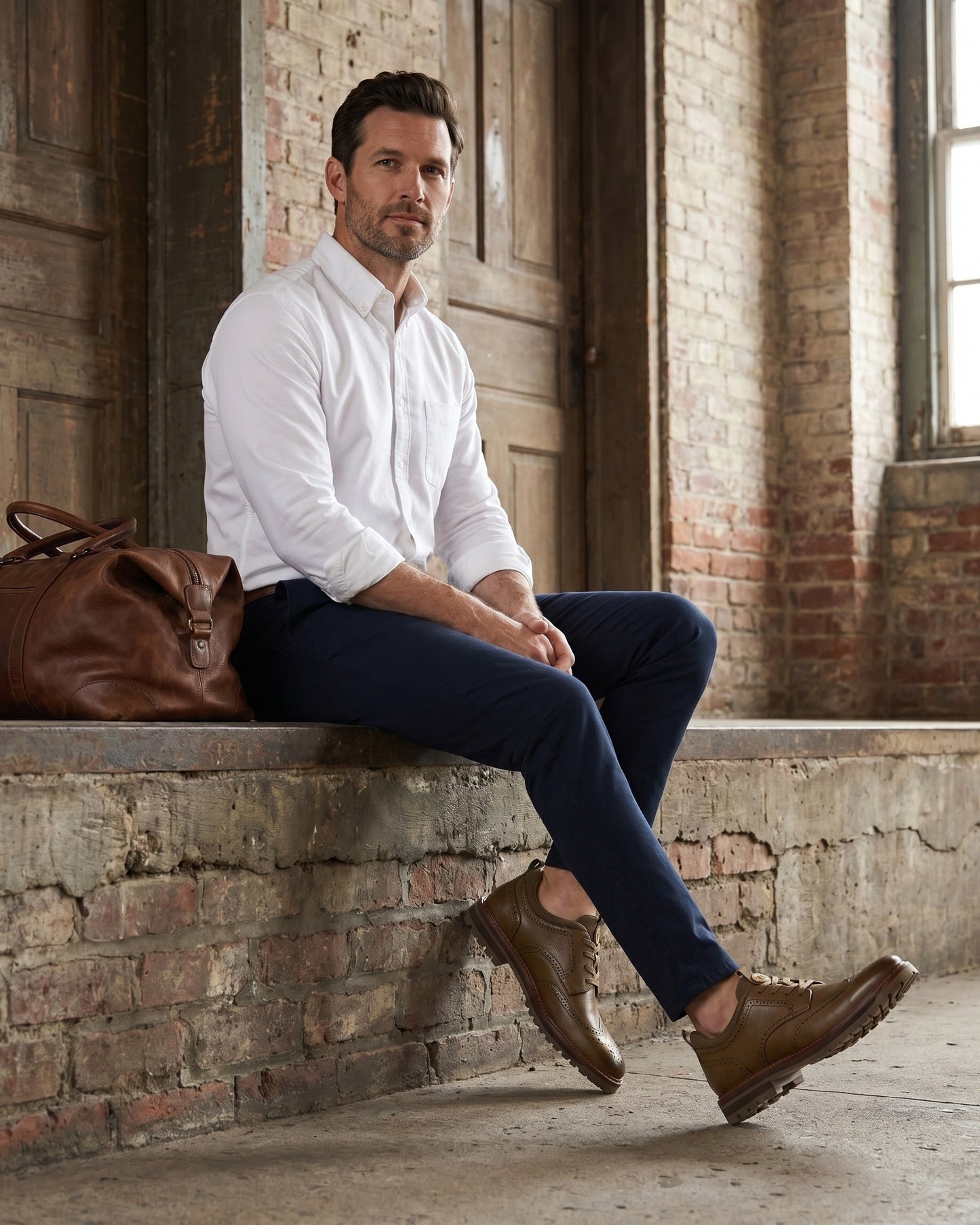 Pablo Leather Wingtip Sneaker